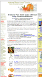 Mobile Screenshot of natural-pain-relief-guide.com